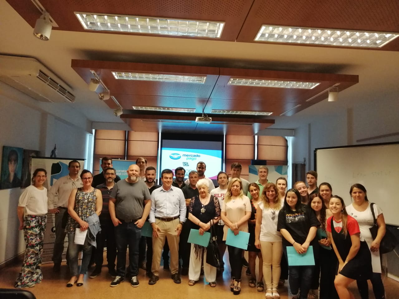 Participantes de una capacitación